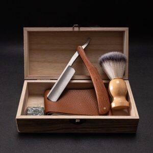Wooden Shaving Kit